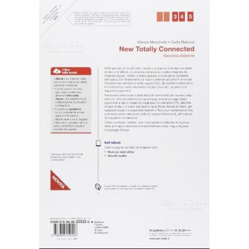 New totally connected isbn 9788808259226