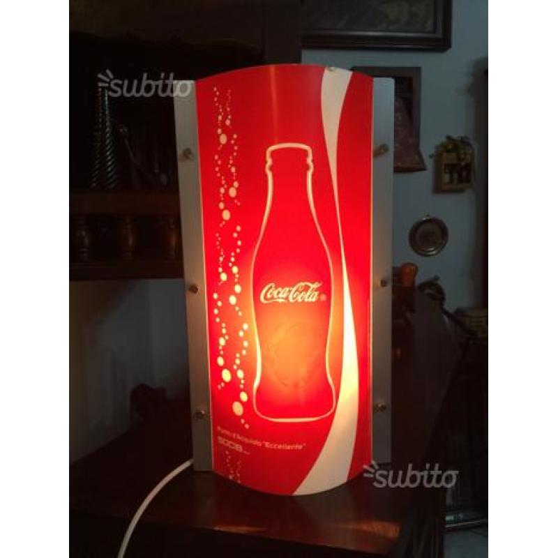 Lampada Coca Cola da Tavolo.Misure;40x21