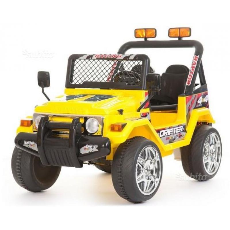 Auto elettrica per bambini modello Jeep Safari 12V