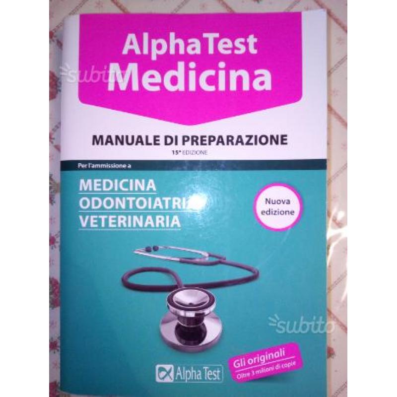 Libri Alpha Test Medicina
