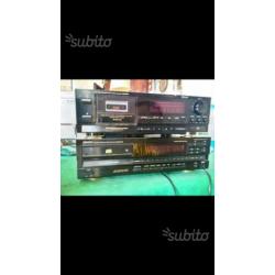 Denon DCD-1420 + DRM-800A Coppia CD + Cassette TOP